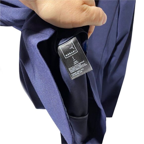 New MERAKI Men's Casual Blazer Navy - Picture 9 of 10